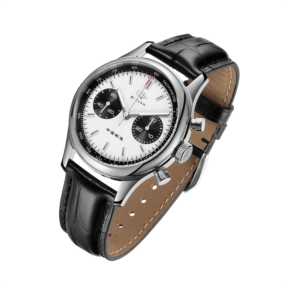 SEAKOSS Panda Orologio da Pols - Chronograph Mechanical Watch Seagull 1963 recensione e prezzo