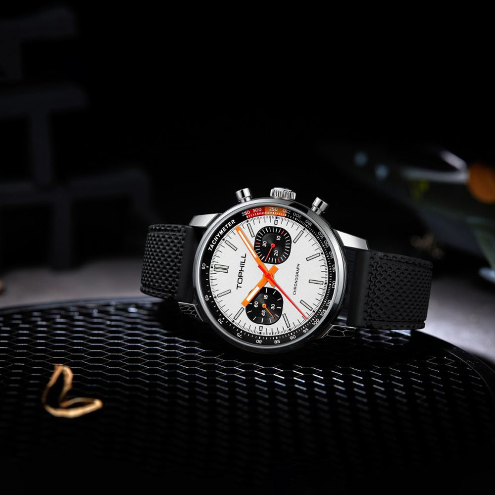 TOPHILL 40mm 1963 Cronografo O - Chronograph Mechanical Watch Seagull 1963 recensione e prezzo