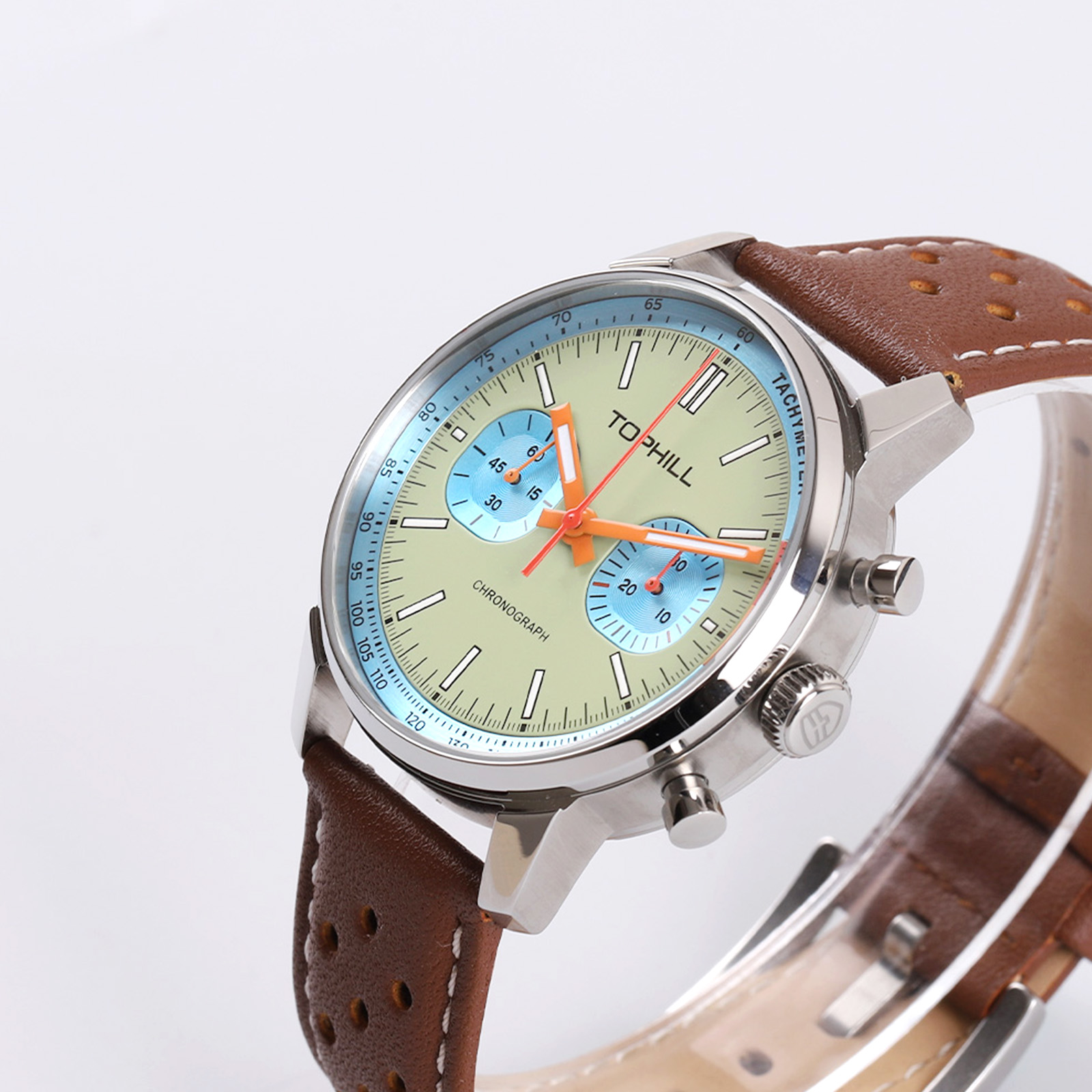 TOPHILL 40mm 1963 Cronografo O - Chronograph Mechanical Watch Seagull 1963 recensione e prezzo